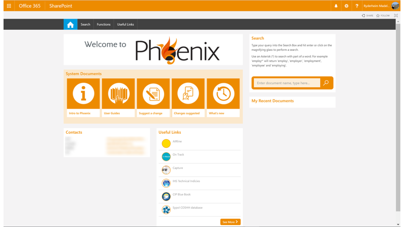 Phoenix - Document Management System in Office 365