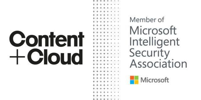 Content+Cloud announces membership in the Microsoft Intelligent Security Association
